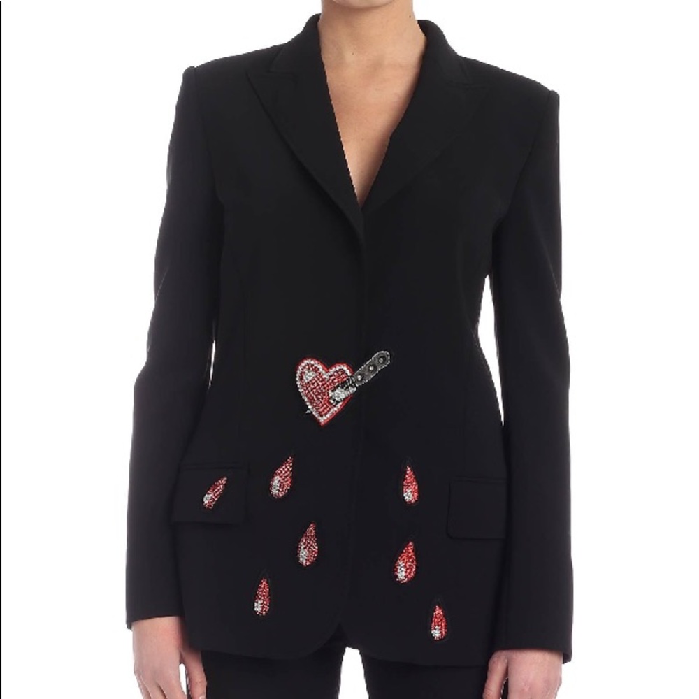 Moschino Bleeding Heart Blazer